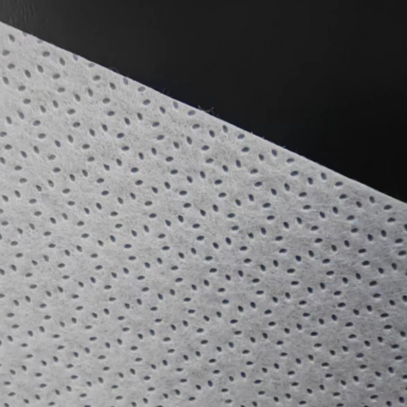 Tissu non tissé léger résistant à la perforation par fusion de point de fleur de prunier Spunbond